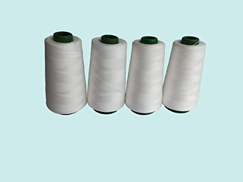 Dayou Overlock - Filo Da Cucito 40/2, 2500 M, Conico (Bianco)