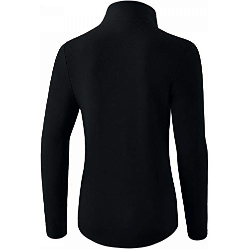 Erima Damen Basic Sweat Jacke (2071816), schwarz, 40