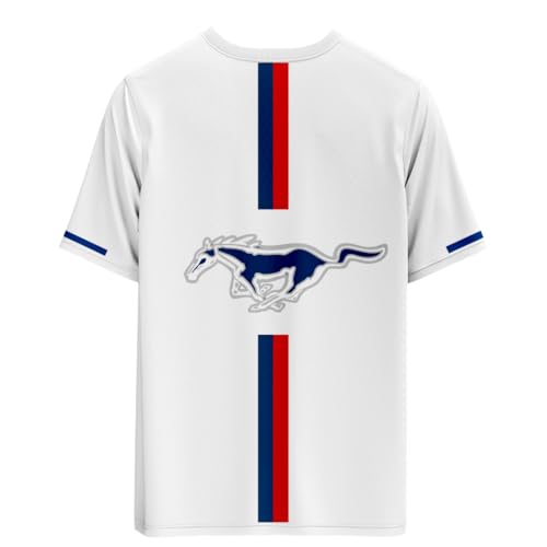 Image of CAR T-Shirt 100% Cotton Graphic Printed for Men & Women White
