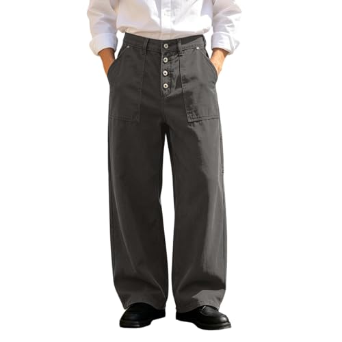 Jean homme regular jambes larges pour éliminer l'inconfort des jeans serrés