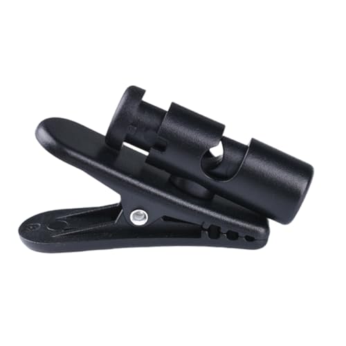 Zeiwohndc Clip giratorio de 360 grados para cable de auriculares, abrazadera de alambre para juegos, herramienta de fijación para administración, fuerte agarre de cable