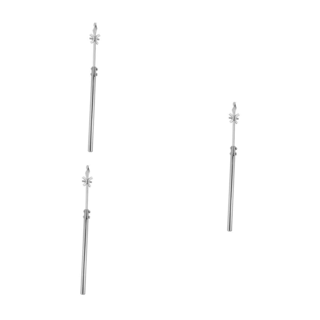 Ciieeo 3 Pezzi Clip Termometro Inossidabile Antiscivolo per Laboratorio Strumento Fissaggio per Esperimenti Scolastici e Chimici Sicuro e Resistente