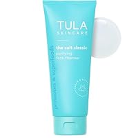 TULA Skin Care Cult Classic Purifying Face Cleanser - Supersize, Gentle and Effective Face Wash, Makeup Remover, Nourishing and Hydrating, 6.7 oz.