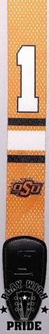 Oklahoma State University Jersey Guitar Strap