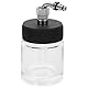 Amosfun Sprühfarbe Flasche Airbrush zubehör sprühflasche Airbrush Farbe Behälter Modellbau Farbbecher Airbrush Farbkappe Airbrush -Zubehör Airbrush-Glasflaschen Pigmentbecher Kunststoff