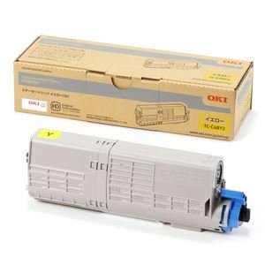 OKI トナーカートリッジ TC-C4BY2 イエロー Amazon | 【純正品】OKI 沖電気 トナーカートリッジ【TC-C4BY2