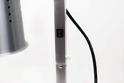 Value Series CHEFHL3 Adjustable Heat Lamp - Three Bulb, 750 Watts - Thumbnail 4