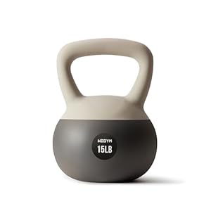 WeGym Soft Kettlebells with Cushioned Impact-Resistant Base and Anti-Slip, Wide-Grip Handle for Home Workouts, Weightlifting, and Full Body Strength Training