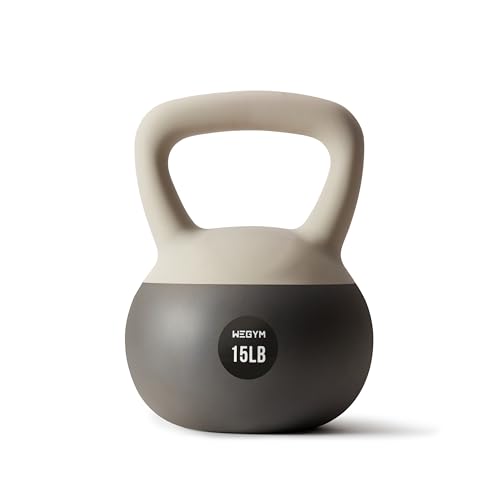 WeGym Kettlebells souples antichoc grip large entraînement complet