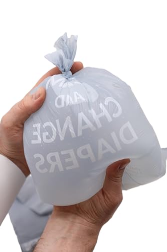 Image of Compostable Disposable Diaper Bags Refills | 6 Rolls, 72 Leak-Proof, XL Biodegradable Baby Poop Bags | Eco-Friendly Diaper Trash Bags for Home, Travel, Pet Waste | Odor-Free, (Blue)
