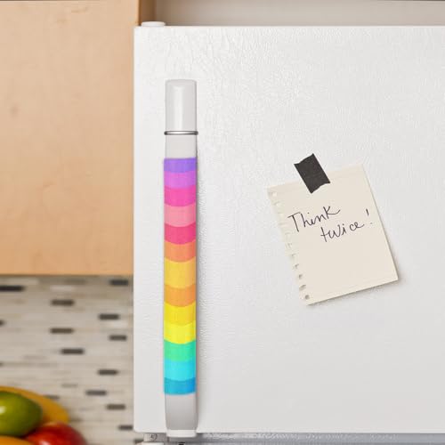 Image of Refrigerator Door Handle Covers Set of 2 Gradient Rainbow Colors Washable Fridge Dishwasher Mocrowave Oven Stove Decor Protector Handle Cover Keep Kitchen Appliance Clean from Food Stains Decorate
