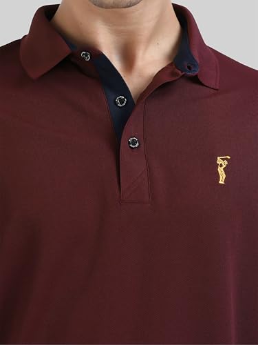 Image of STELLERS Men's Premium Regular Fit Polo T-Shirt's |Feather Touch Feel | Odour Resistant| Anti-Static| Wrinkle Free | Quick Dry | Stretchable | Lightweight | Sweat-Proof