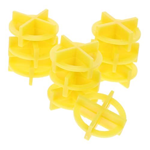 BESTonZON 100pcs Tile Transfers for Kitchen Cross Tile Spacers Ceramic Levelers Stick for Floor Wall