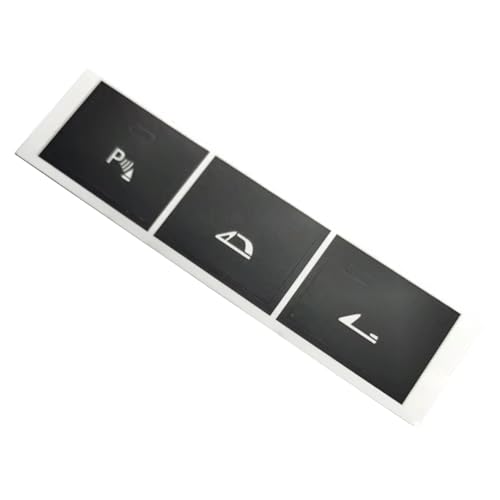 Autocollants boutons console centrale pour rafraîchir l'intérieur de votre Z4 E89