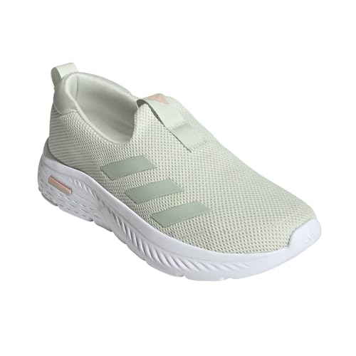 adidas Womens Cloudfoam Move Lounger Slip On Sneakers Shoes Casual - Green2