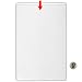 StoreSMART - 6" x 9" Non-Adhesive Vinyl Plastic Pocket - Open Short Side - 25 Pack - PE109S-C-25
