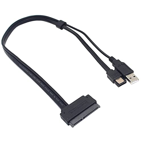 Cable adaptador USB 2.0 a eSATA 50 cm