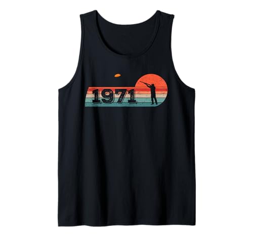 Jahrgang 1971 Tontauben Geburtstagsshirts Tontaubenschießen Tank Top