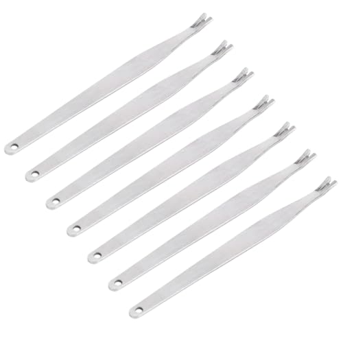 Gogogmee Tools Set 40pcs Stainless Steel Nail Cuticle Forks Dead Skin Nail Tools for