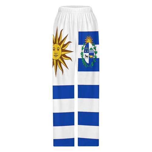 Uruguay FlagChildren's Casual Pajamas110CM3