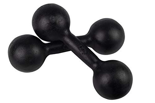 1 Halter Tipo Bola Pintado 05kg Megagym Exercícios Em Casa