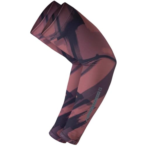 Buff® Mangas de brazo para bicicleta Reta Multi L, Rojo, negro, morado, L