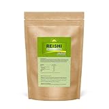 Reishi Pilzpulver, hochreine Premiumqualität (100% Fruchtkörper), ohne Zusätze, 250 g im Beutel,...