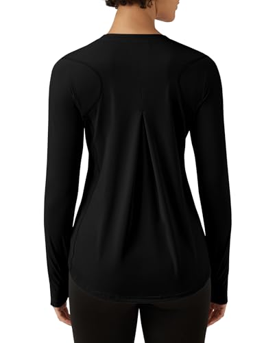 Image of ZHENWEI Women Long Sleeve Shirts UPF 50+ Uv Sun Protection Tops Workout Athletic Golf Running Gym Rash Guard