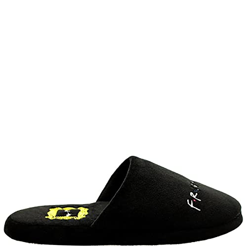 Chinelo de Quarto - Friends - Pantufa Tamanho:M;Cor:Preto