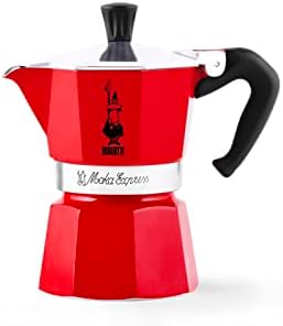Bialetti Moka Express (6 Cup) - Red,30 x 20 x 15 cm