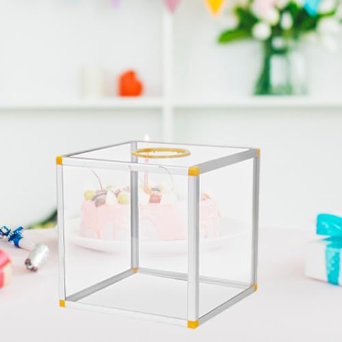 Boîte pour la collecte de fonds transparente en plexiglas rigide