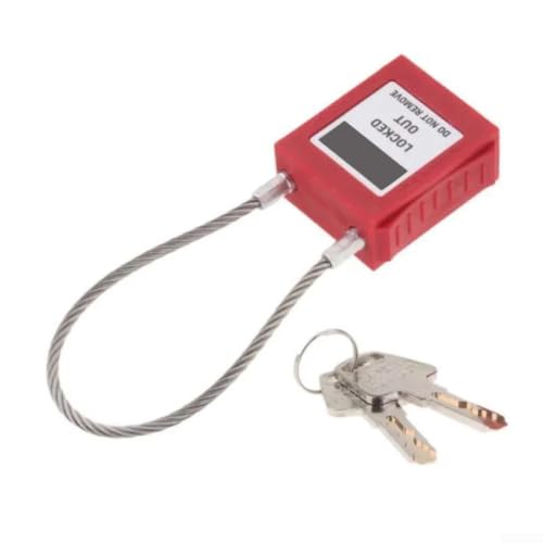 Cable Padlock con Barra Larga para Bicicletas miniatura 3