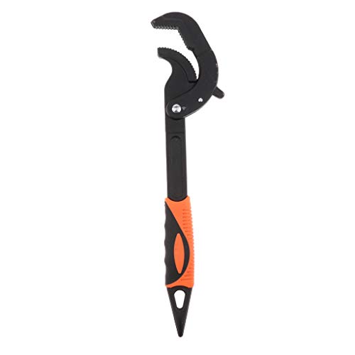 menolana Chave de Tubos Universal, aço de Alto Carbono, Durável E Resistente, 38 Cm / 15 Pol. +