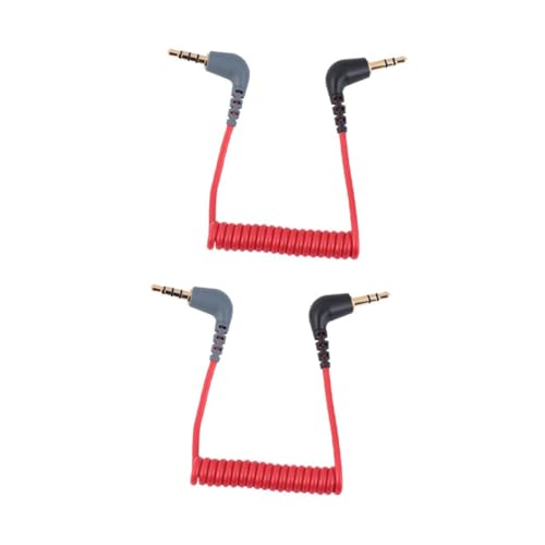 Cable extensión audio 3.5mm stereo pack 2 unidades 0.75m miniatura 1