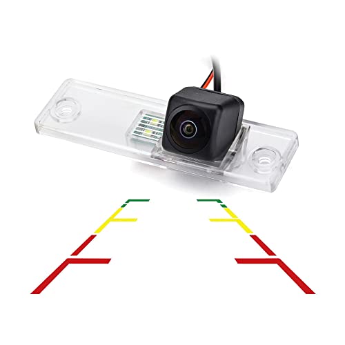 Image of Vlicevrn HD Fisheye Vehicle Car Rear View Camera Night Vision Backup Parking Camera for Toyota 4Runner N210 MK4 / Hilux Surf N210 / SW4 N210 MK4 / Fortuner /Innova (Fisheye Fixed)