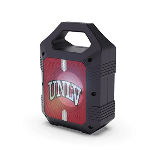 SOAR NCAA ShockBox XL LED Wireless Bluetooth Speaker, UNLV Rebels - image 1