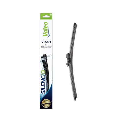 VALEO Silencio Escobilla - VR271 - Hoja Plana Original de 320 mm - Alto Rendimiento, Visibilidad Superior de 360 Grados, Fácil Instalación - Trasera - 1 Escobilla - 574602