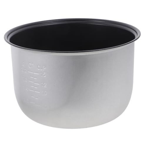 Operitacx Rice Cooker Inner Lid Non-Stick Alloy Replacement Pot for Home Use 23.5Cm - Versatile Cooking Accessory for Multi-Cooker and Pressure Cooker