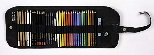 KOH-I-NOOR 8891 Kit d'artiste dans une trousse à crayons 8891 94 cm