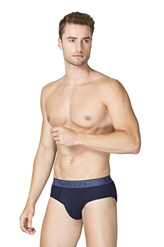 Image of Van Heusen Men Breathable AIR Series Brief - Cotton Elastane - Colour Fresh, Mesh Stretch, Ultra Soft