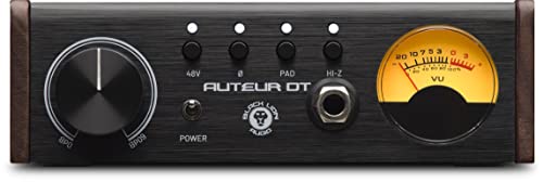 Black Lion Audio Auteur DT Single-channel Desktop Microphone Preamp