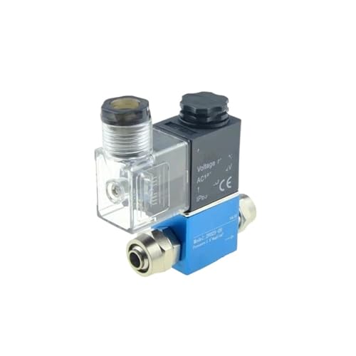 Électrovanne pneumatique normalement fermée 2V025-08 à commande 12V