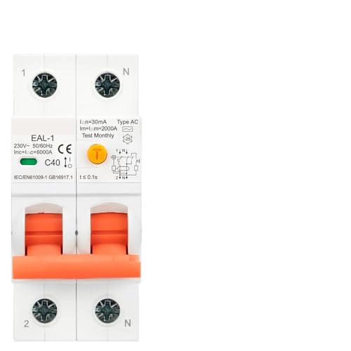 Disyuntor diferencial que evita fugas y sobrecargas en el cargador de tu vehículo eléctrico