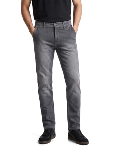 Image of THE INDIAN GARAGE CO Men Slim Fit Solid Mid-Rise Jeans