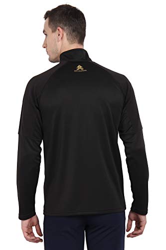 Image of OFF LIMITS Men Solid Running Black Jacket