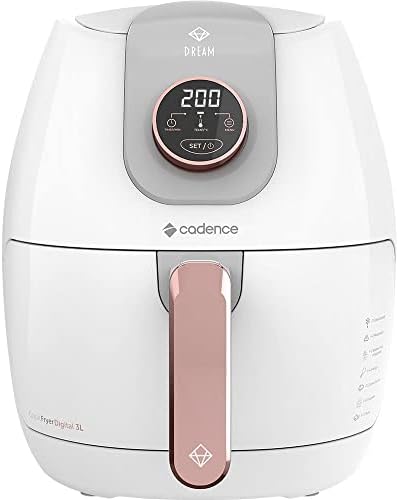 Fritadeira Sem Óleo 3L Cadence Dream Rosé Gold - 127V