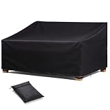 420D Funda para Sofá Exterior Impermeable 2-3 Plazas 216 x 102 x 58/79 cm