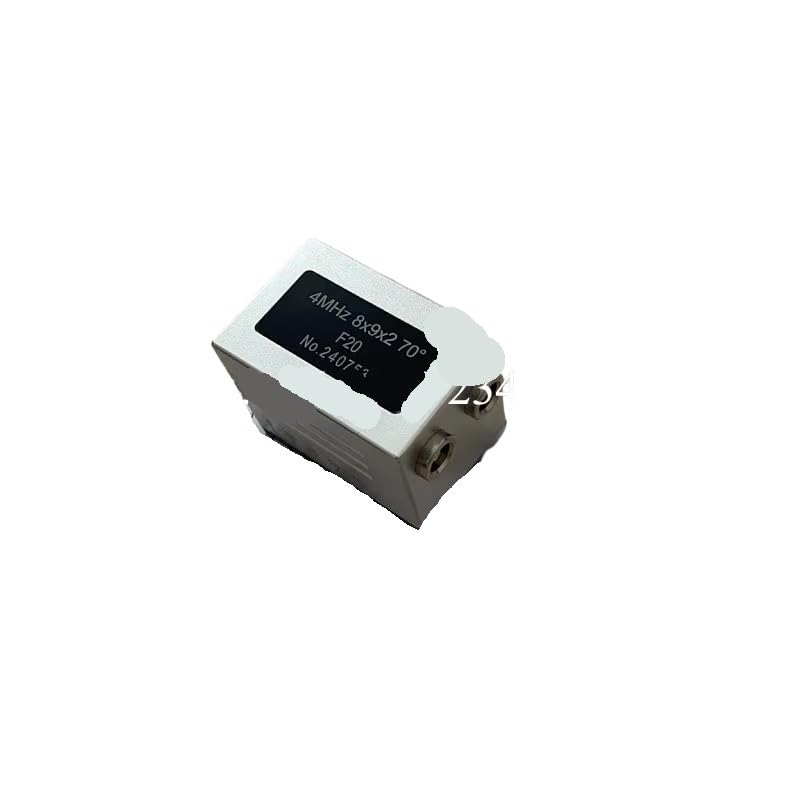 F20 4Mhz Dual Angle Probe Transducer for 8x9 5x10 SE NDT Longitudinal Wave(F20 4Mhz 8x9 60)
