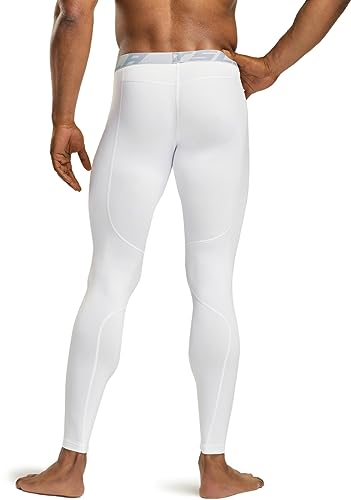 TSLA Men's Thermal Compression Pants, Athletic Sports Leggings & Running Tights, Wintergear Base Layer Bottoms2