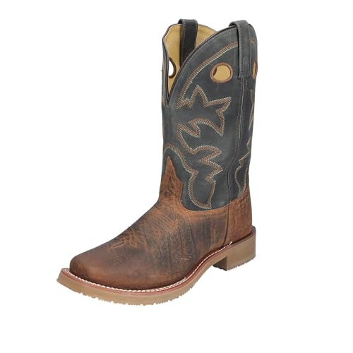 Image of Smoky Mountain Men's Parker 11 inch Brown Waxed Distress /Brown Crackle Boot